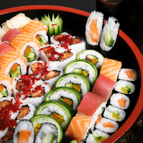 Sushi-Menü